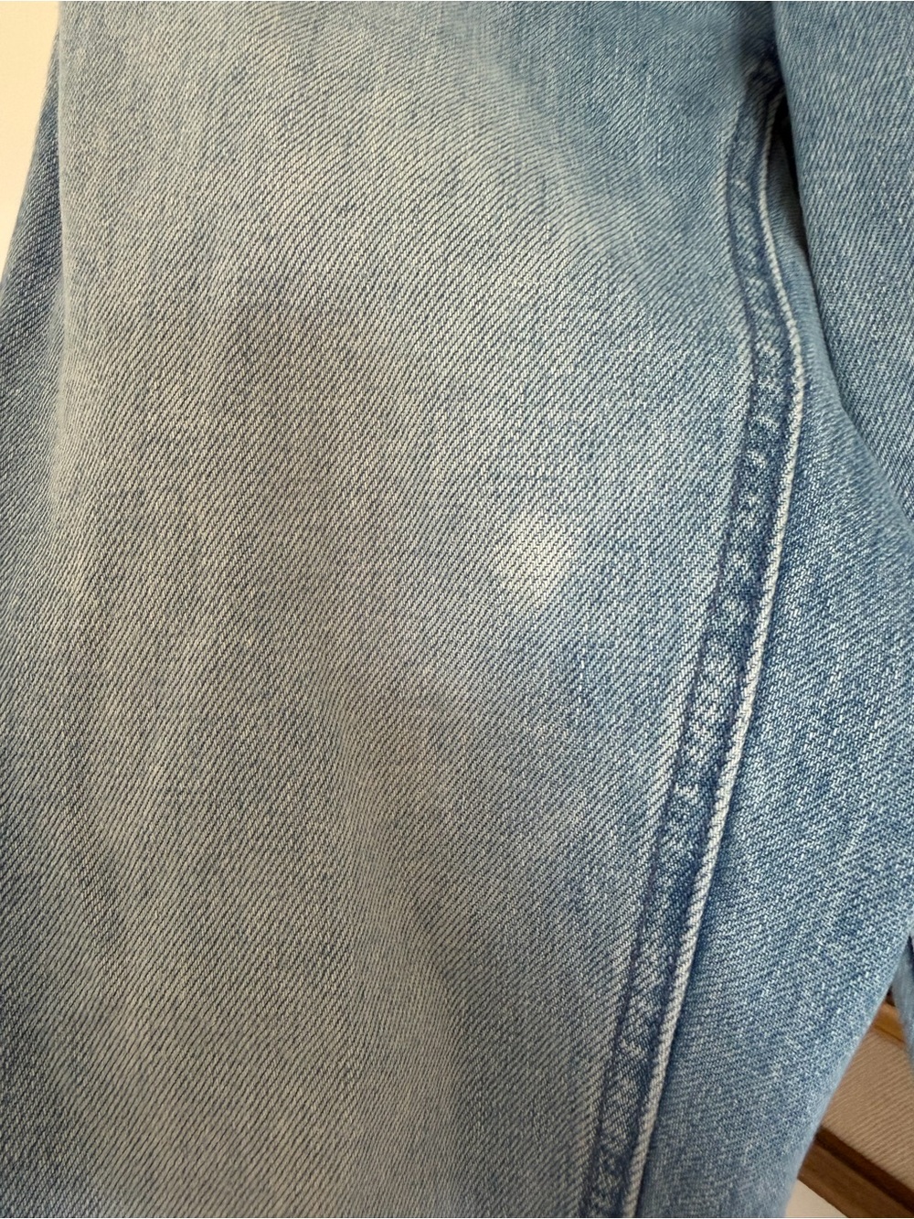 MOTHER High-Waisted Runaway Undone Hem Jeans sz 24 - Picture 7 of 11